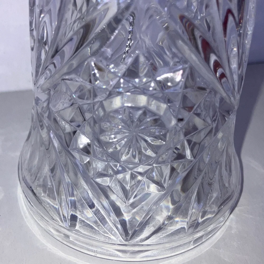 Vintage Anchor‎ Hocking Crystal Glass Bell 7”